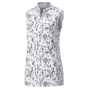 PUMA Golf Women’s jungle print tank size Medium